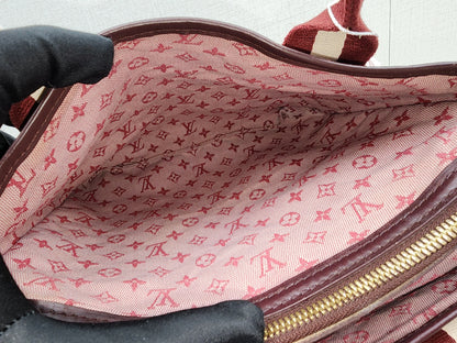 LV Cherry Minilin Canvas Mary Kate Bag