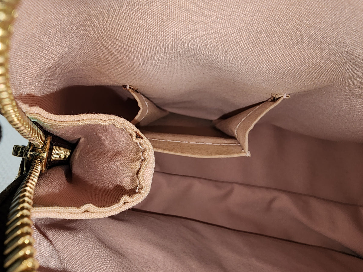 LV Cherry Minilin Canvas Mary Kate Bag