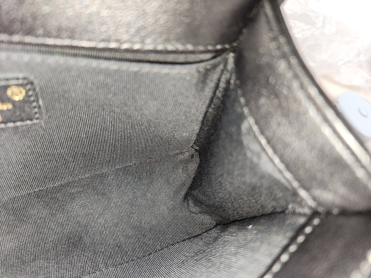 Chanel Black Lambskin Small Boy (GHW)