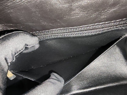 Chanel Black Aged Calfskin Mini 2.55 (GHW)