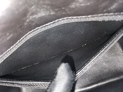 Chanel Black Aged Calfskin Mini 2.55 (GHW)