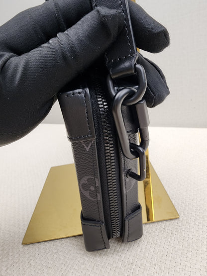 LV Monogram Eclipse Soft Trunk Wallet