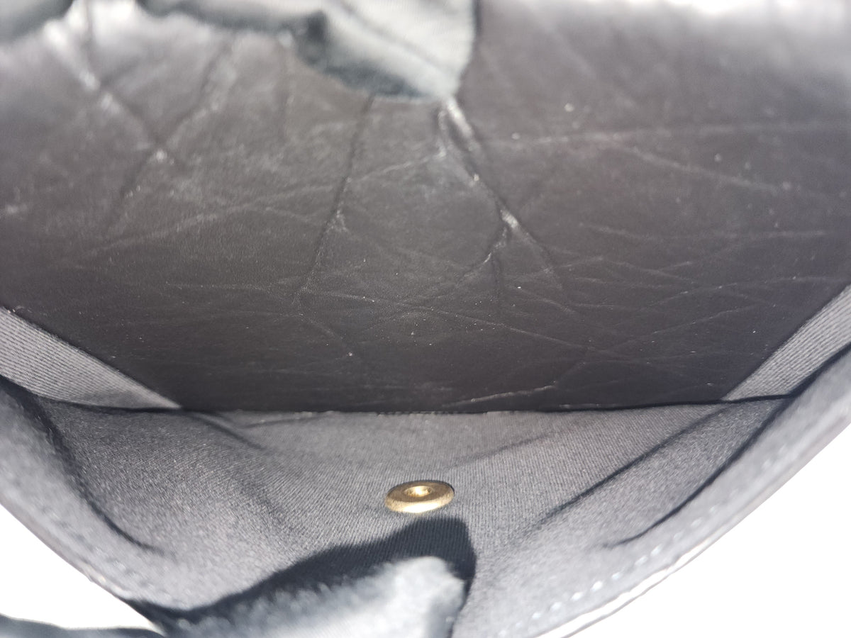 Chanel Black Calfskin 23S Double You Backpack