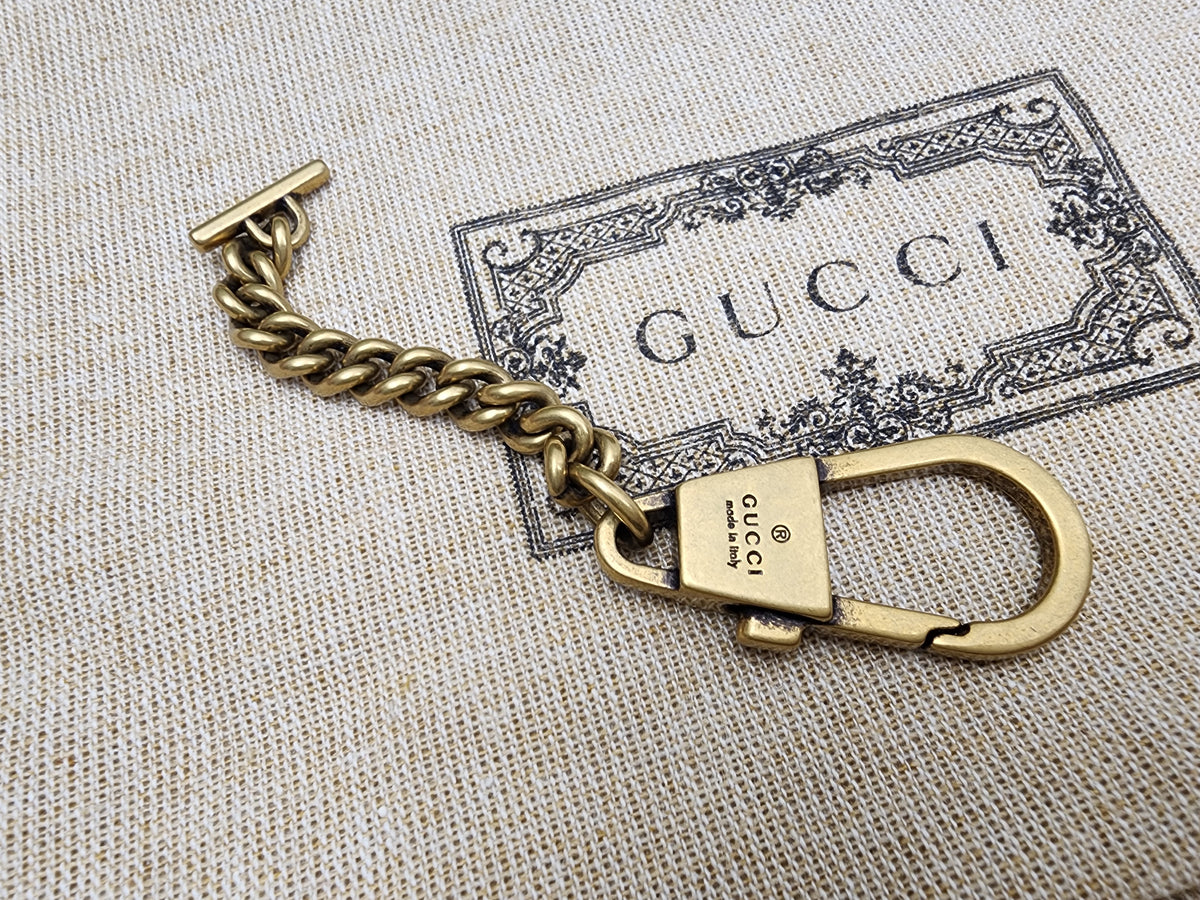 Gucci Brown Supermini Marmont (GHW)