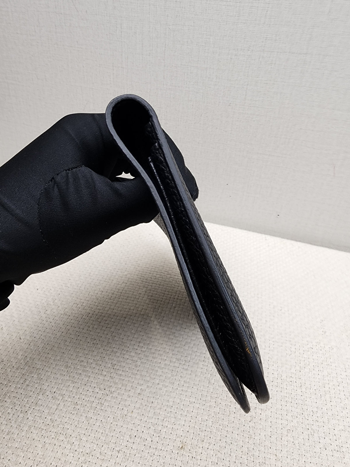 Hermes Black Dogon Duo Wallet