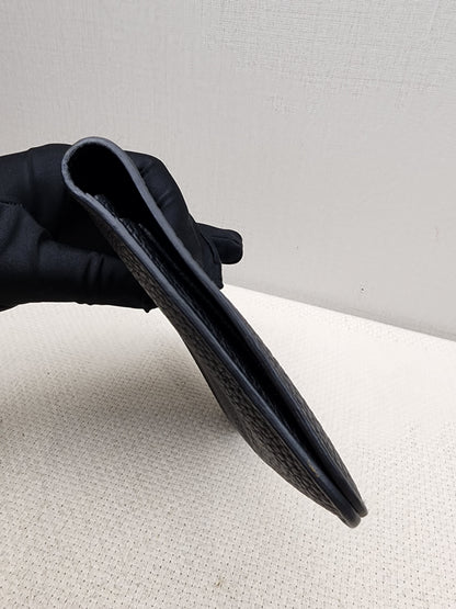 Hermes Black Dogon Duo Wallet