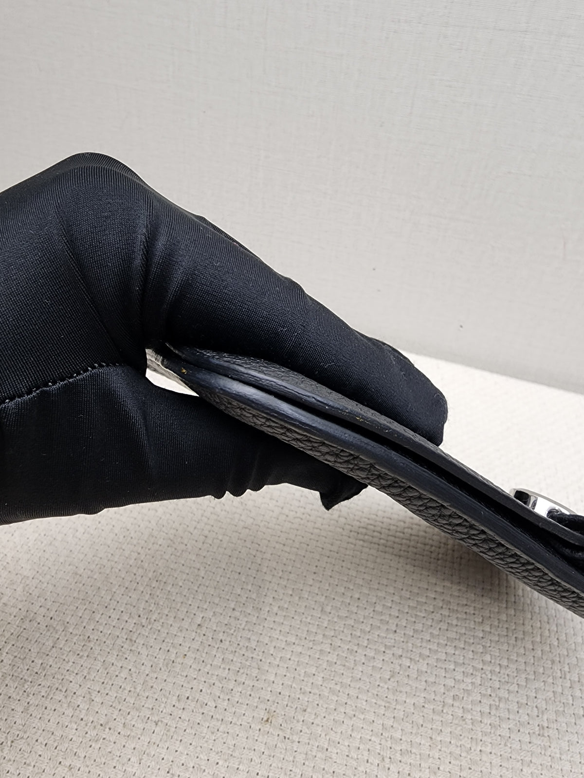 Hermes Black Dogon Duo Wallet