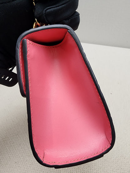 Gucci Pink Guccissima Small Padlock (GHW)