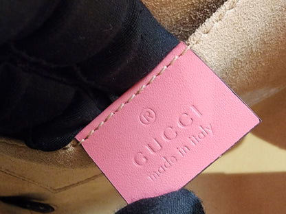 Gucci Pink Guccissima Small Padlock (GHW)
