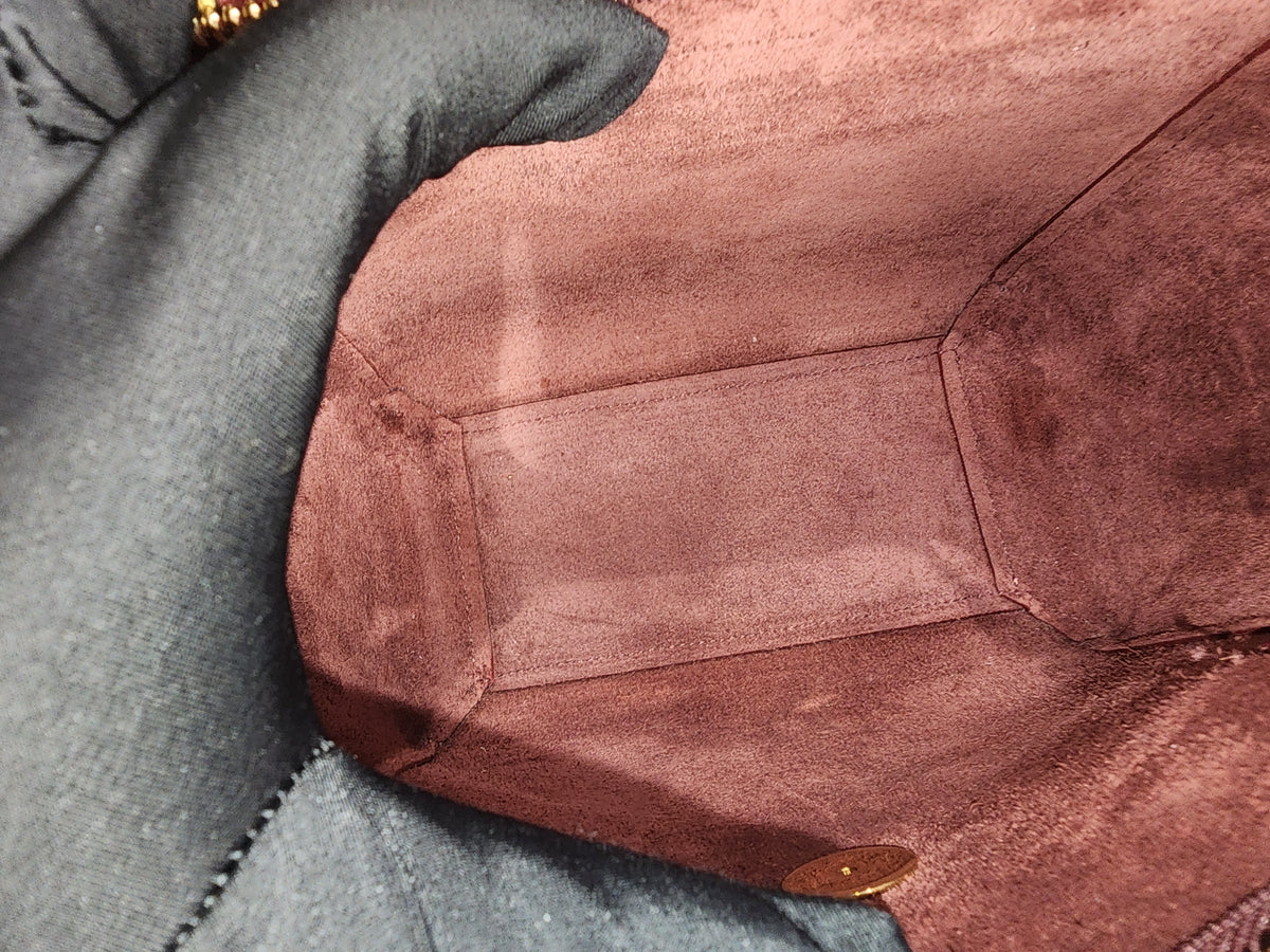 Celine Burgundy Calfskin Nano Belt Bag (GHW)