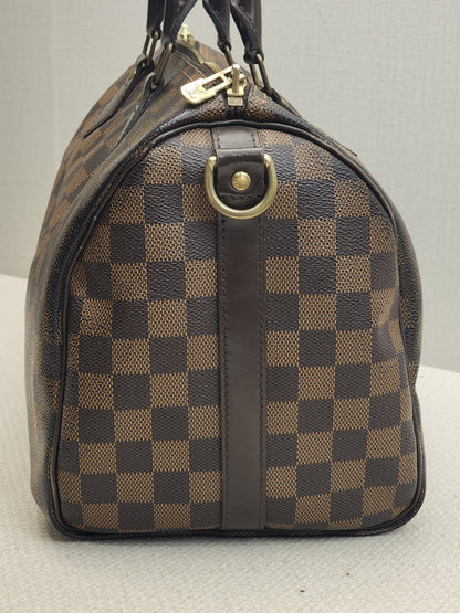 LV Damier Ebene Speedy 30 Bandouliere