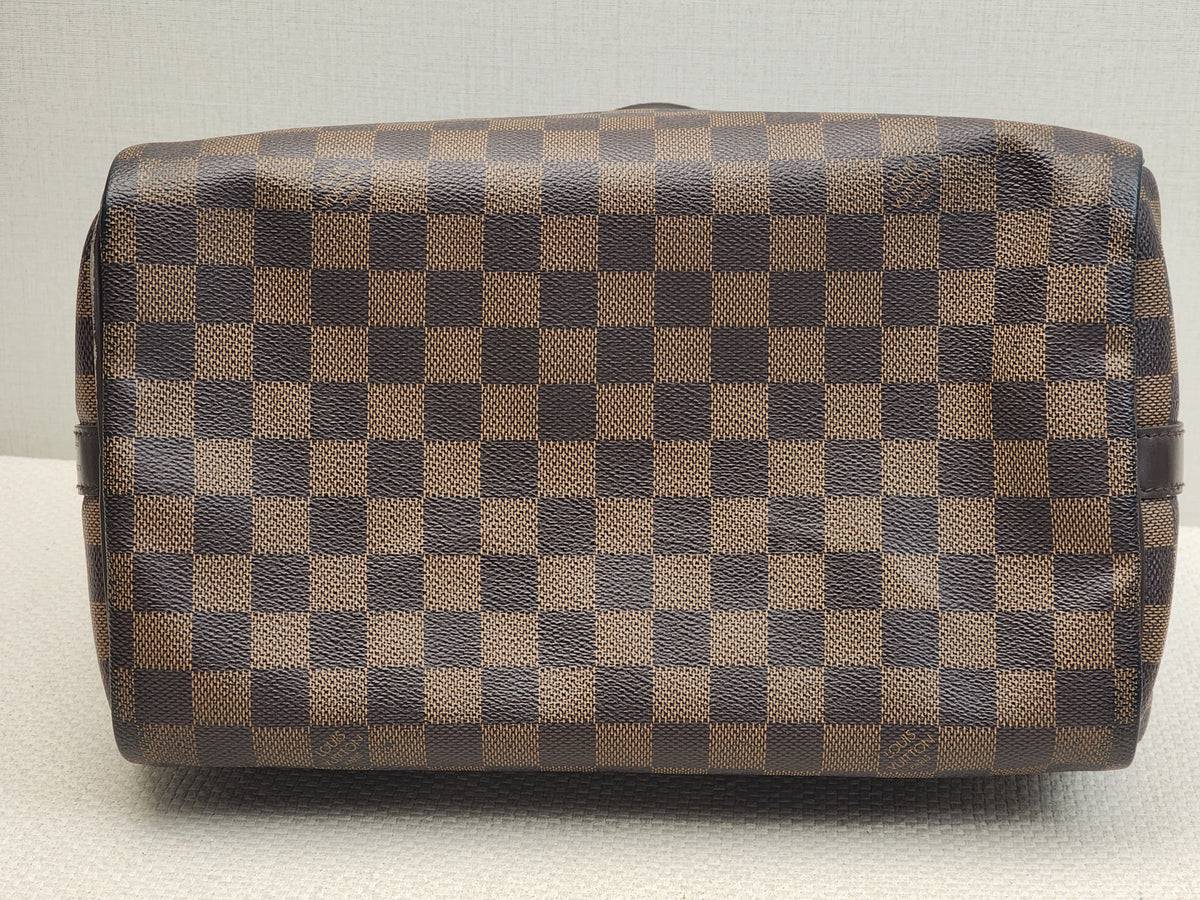 LV Damier Ebene Speedy 30 Bandouliere