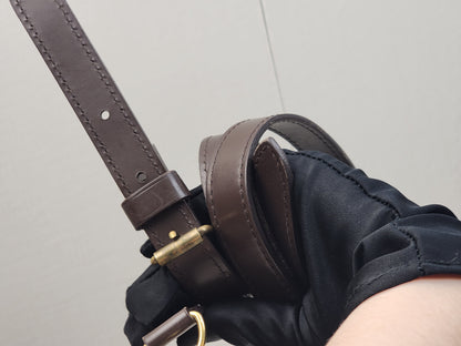 LV Damier Ebene Speedy 30 Bandouliere