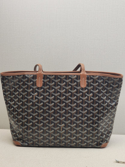 Goyard Tan x Black Artois PM