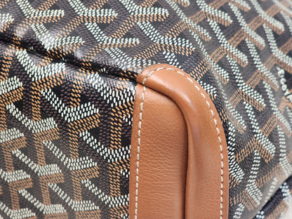 Goyard Tan x Black Artois PM