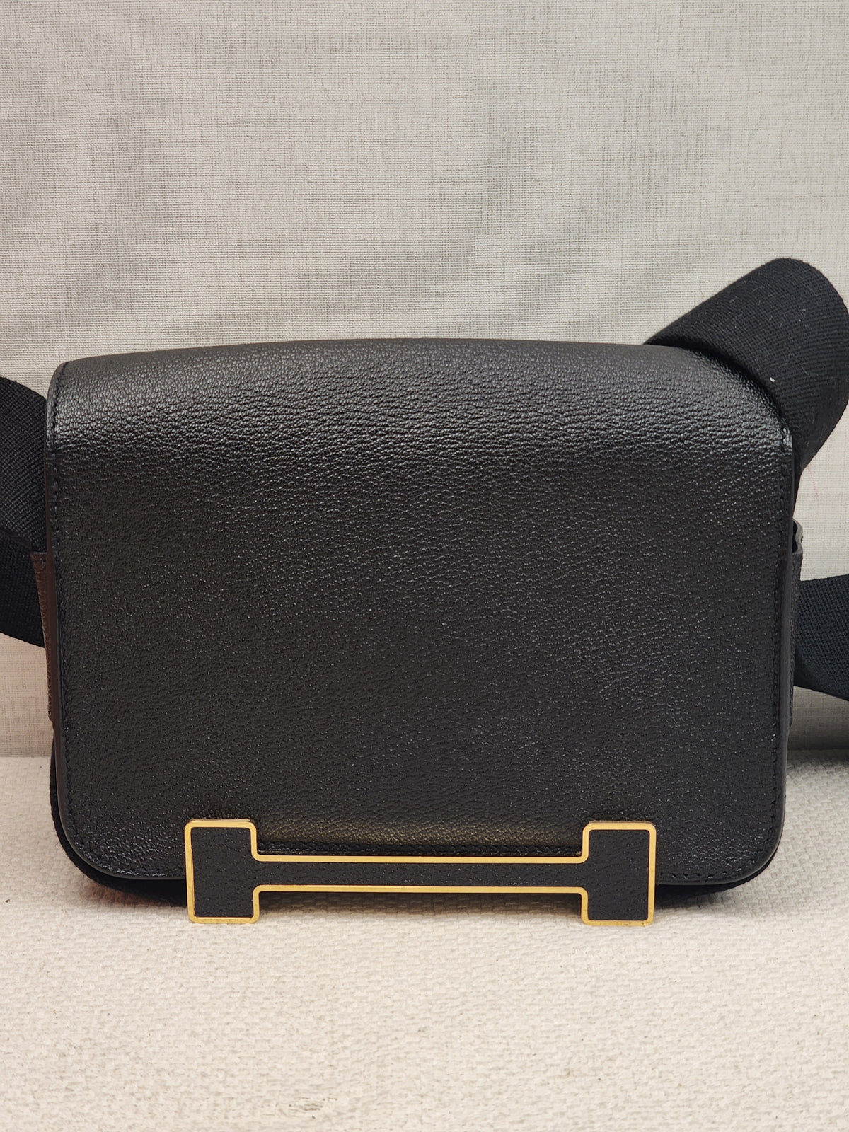 Hermes Black Geta (GHW)