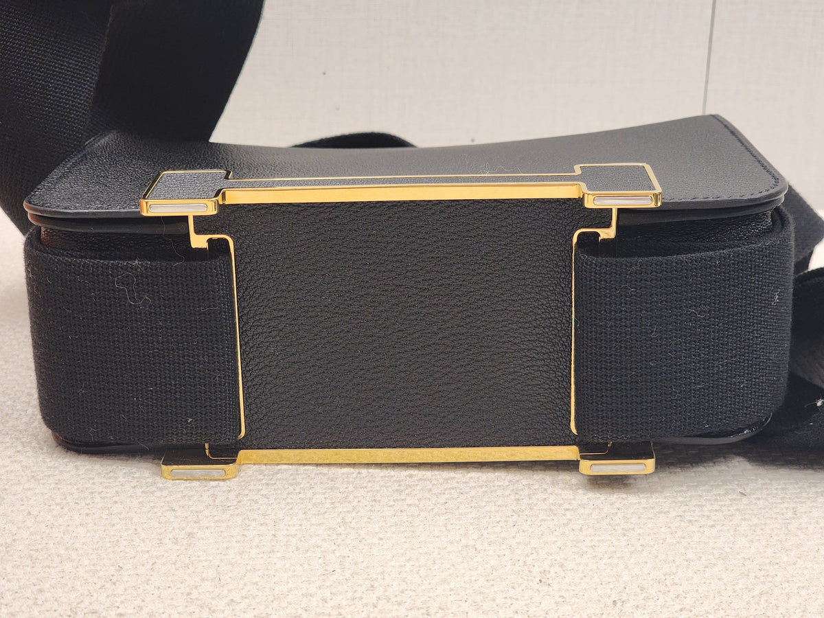 Hermes Black Geta (GHW)