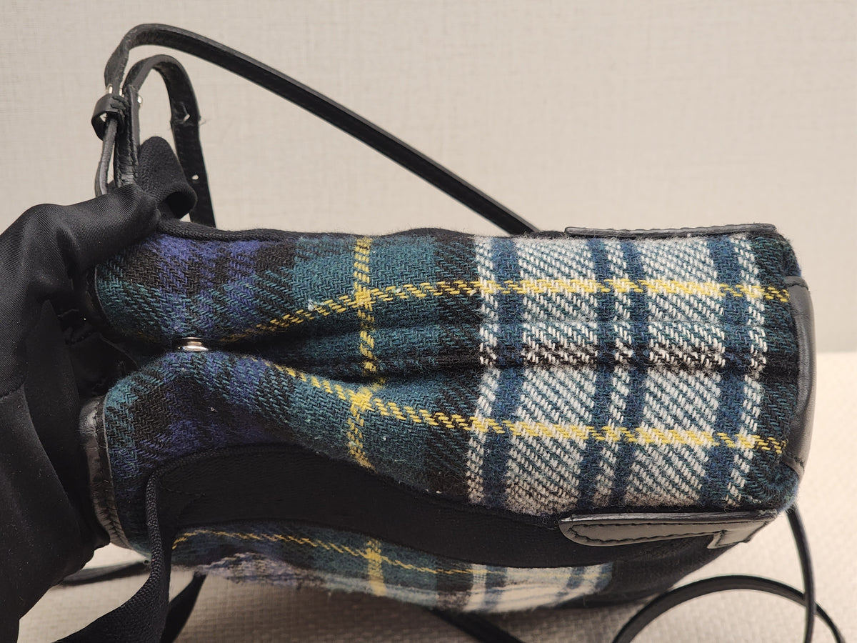 Balenciaga Multicolour Wool XS Cabas Bag