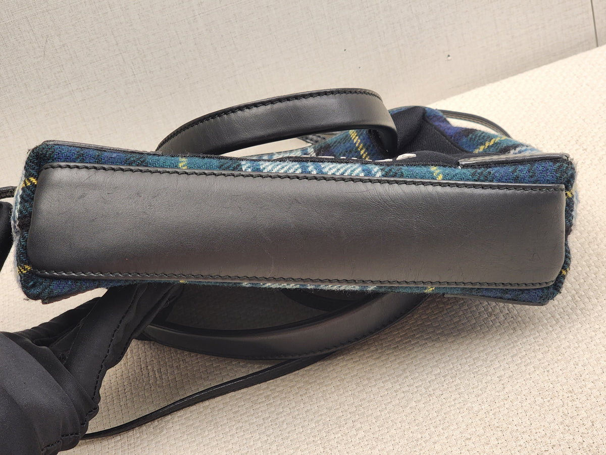 Balenciaga Multicolour Wool XS Cabas Bag