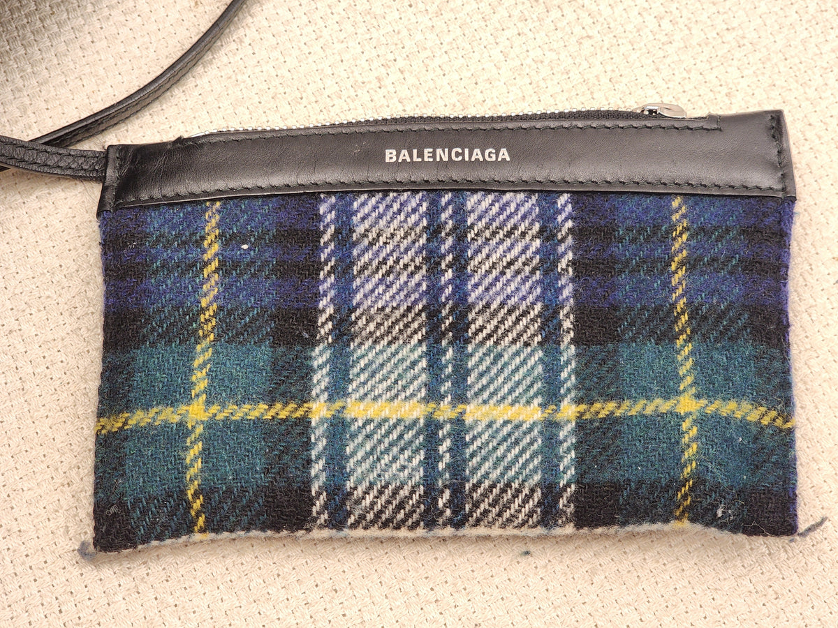 Balenciaga Multicolour Wool XS Cabas Bag