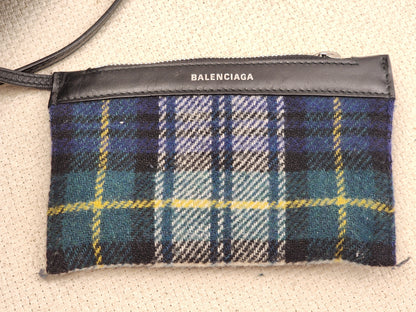 Balenciaga Multicolour Wool XS Cabas Bag