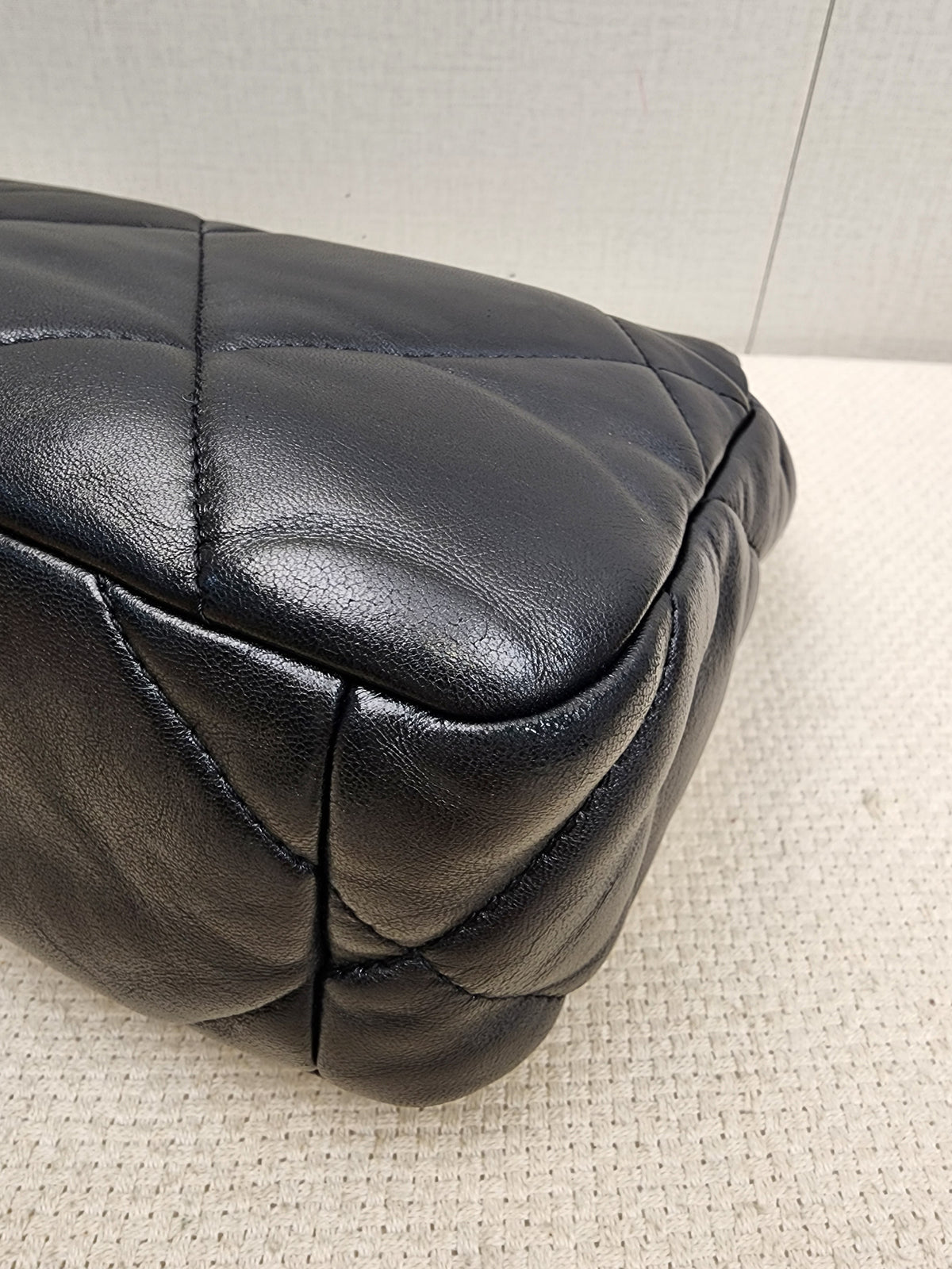 Chanel Black Small Lambskin 19 Flap (GHW)