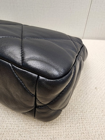 Chanel Black Small Lambskin 19 Flap (GHW)