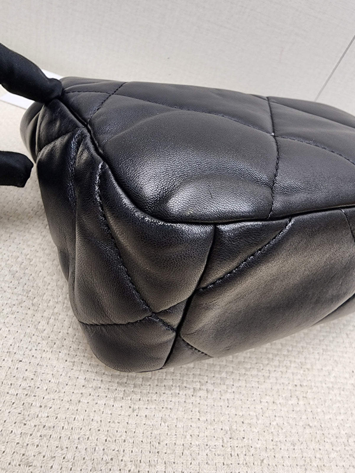 Chanel Black Small Lambskin 19 Flap (GHW)