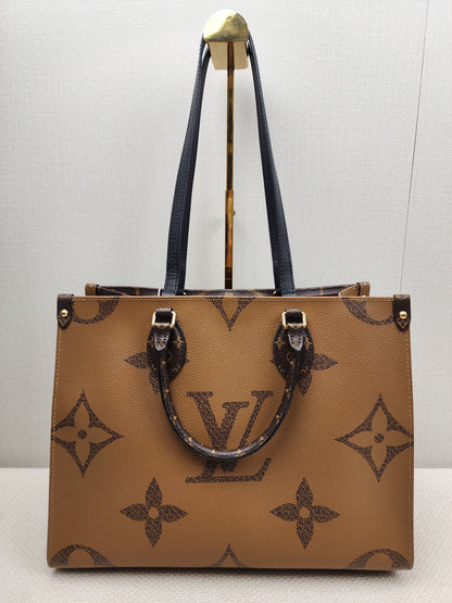 LV Reverse Monogram On The Go MM