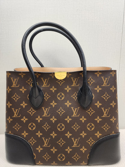 LV Black Monogram Flandrin Tote