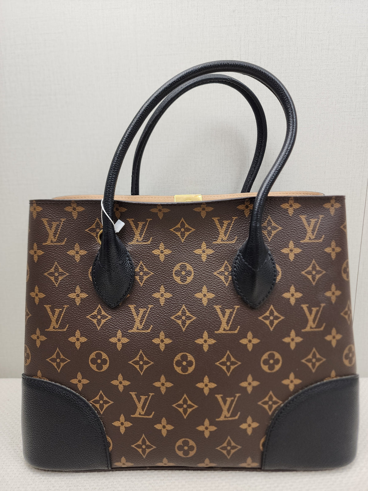 LV Black Monogram Flandrin Tote