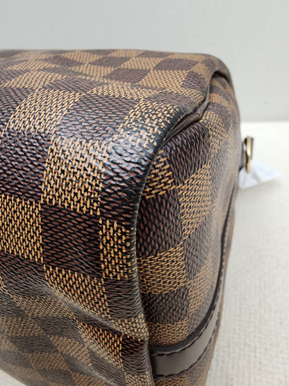 LV Damier Ebene Speedy 30 Bandouliere