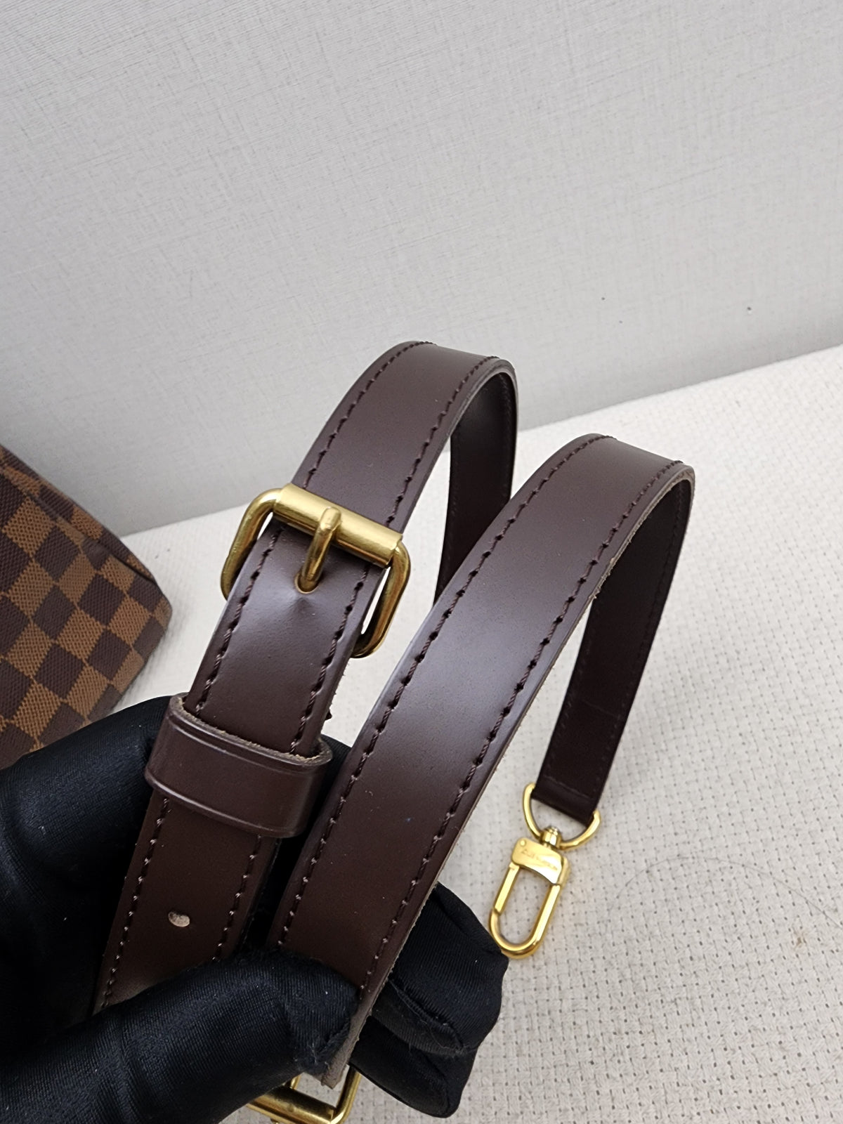 LV Damier Ebene Speedy 30 Bandouliere