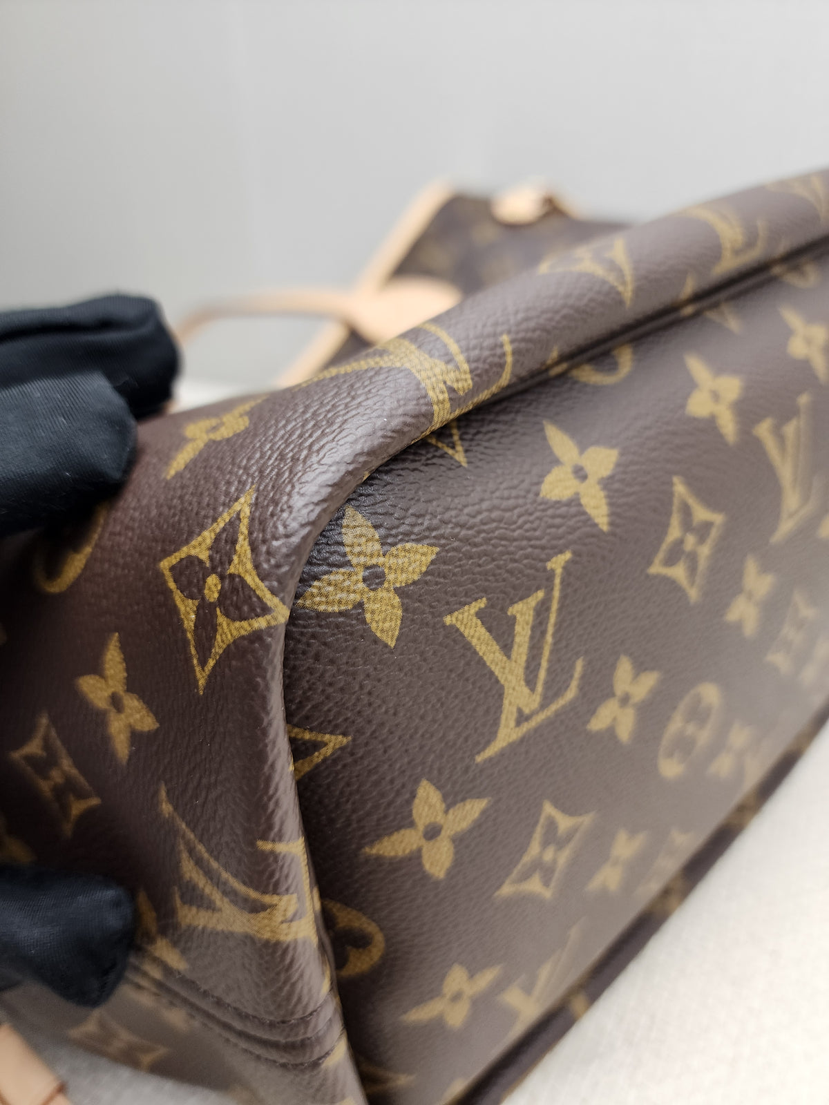 LV Monogram Neverfull Bandouliere Inside Out MM