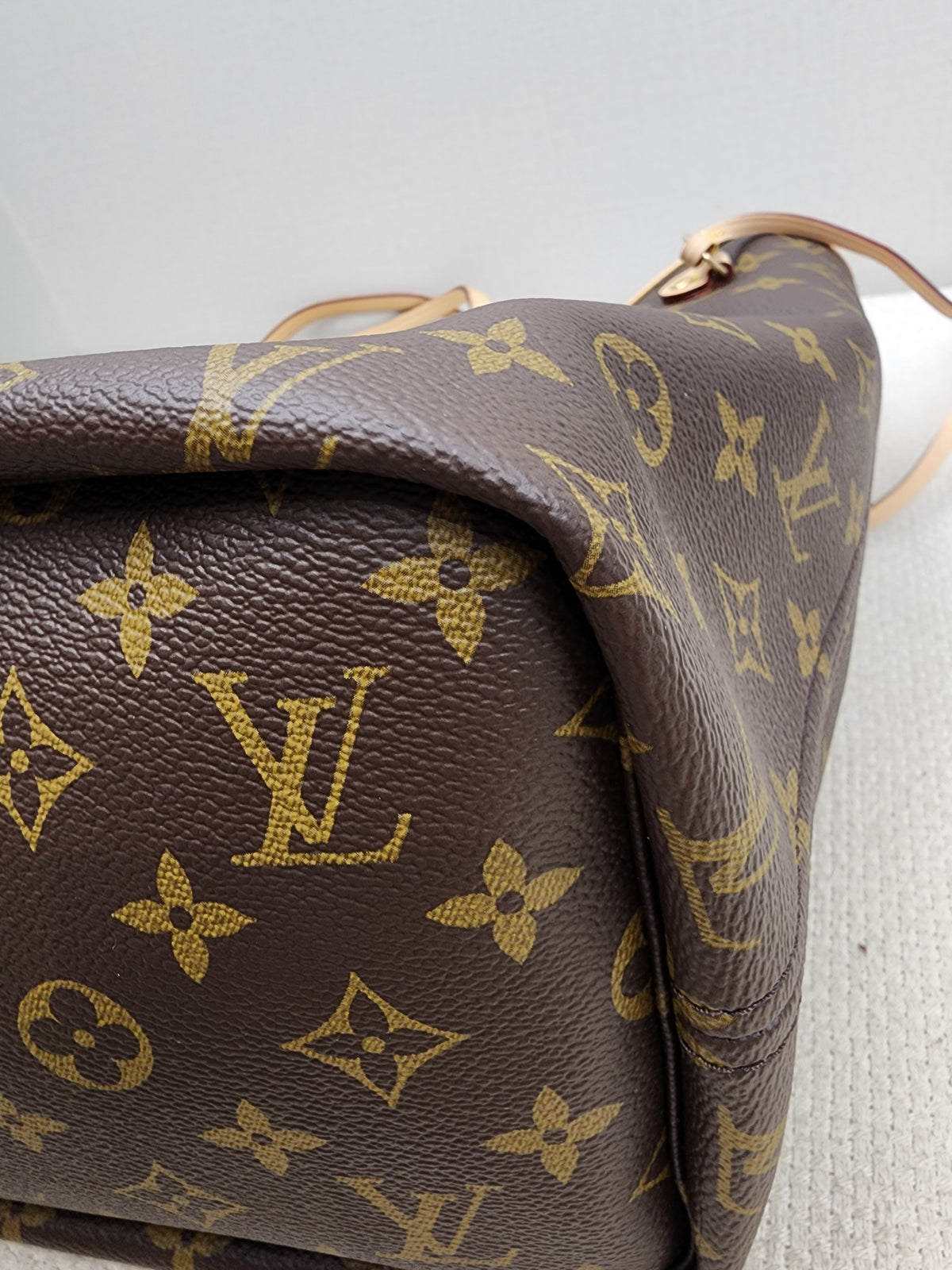 LV Monogram Neverfull Bandouliere Inside Out MM