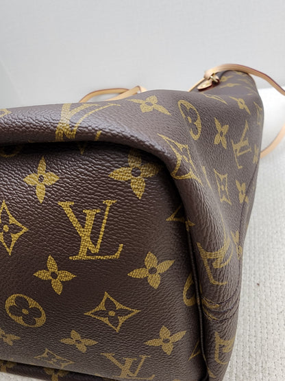 LV Monogram Neverfull Bandouliere Inside Out MM