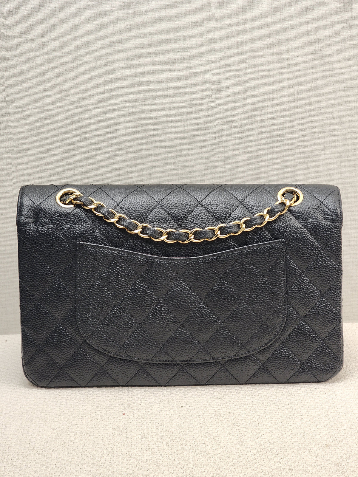 Chanel Black Caviar Medium CF (GHW)
