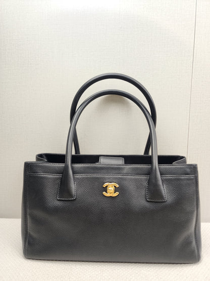 Chanel Black Calfskin Small Cerf (GHW)