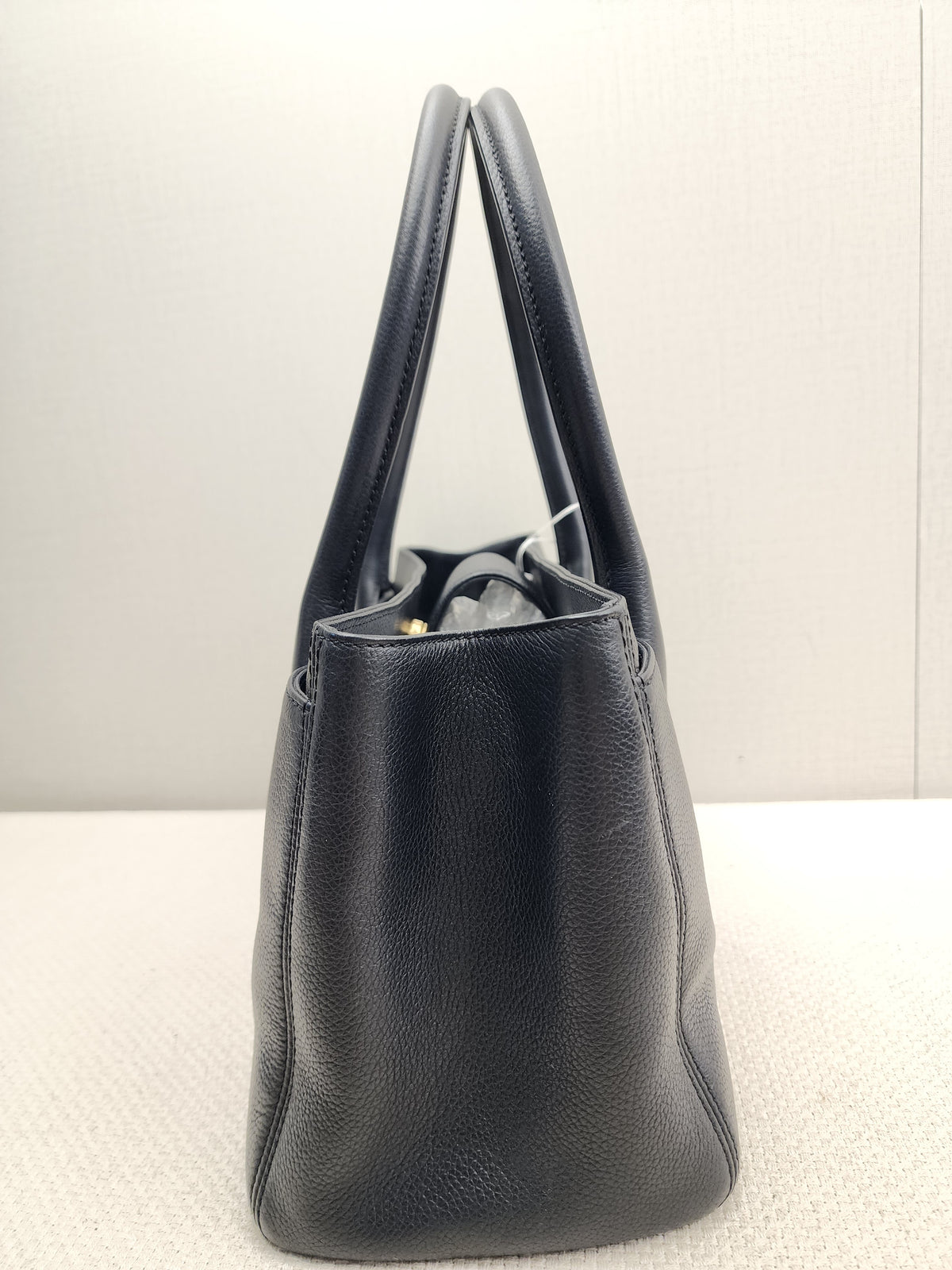 Chanel Black Calfskin Small Cerf (GHW)