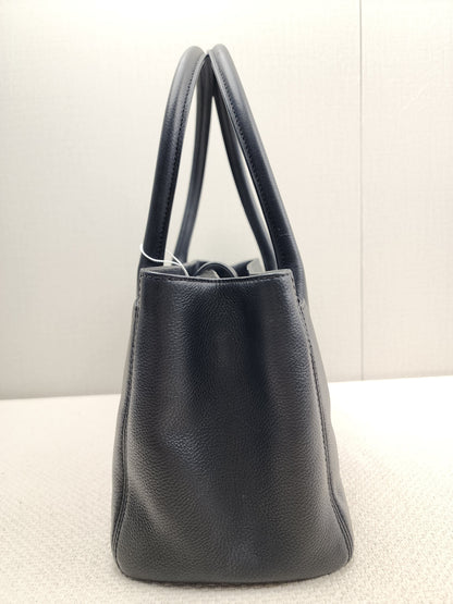 Chanel Black Calfskin Small Cerf (GHW)