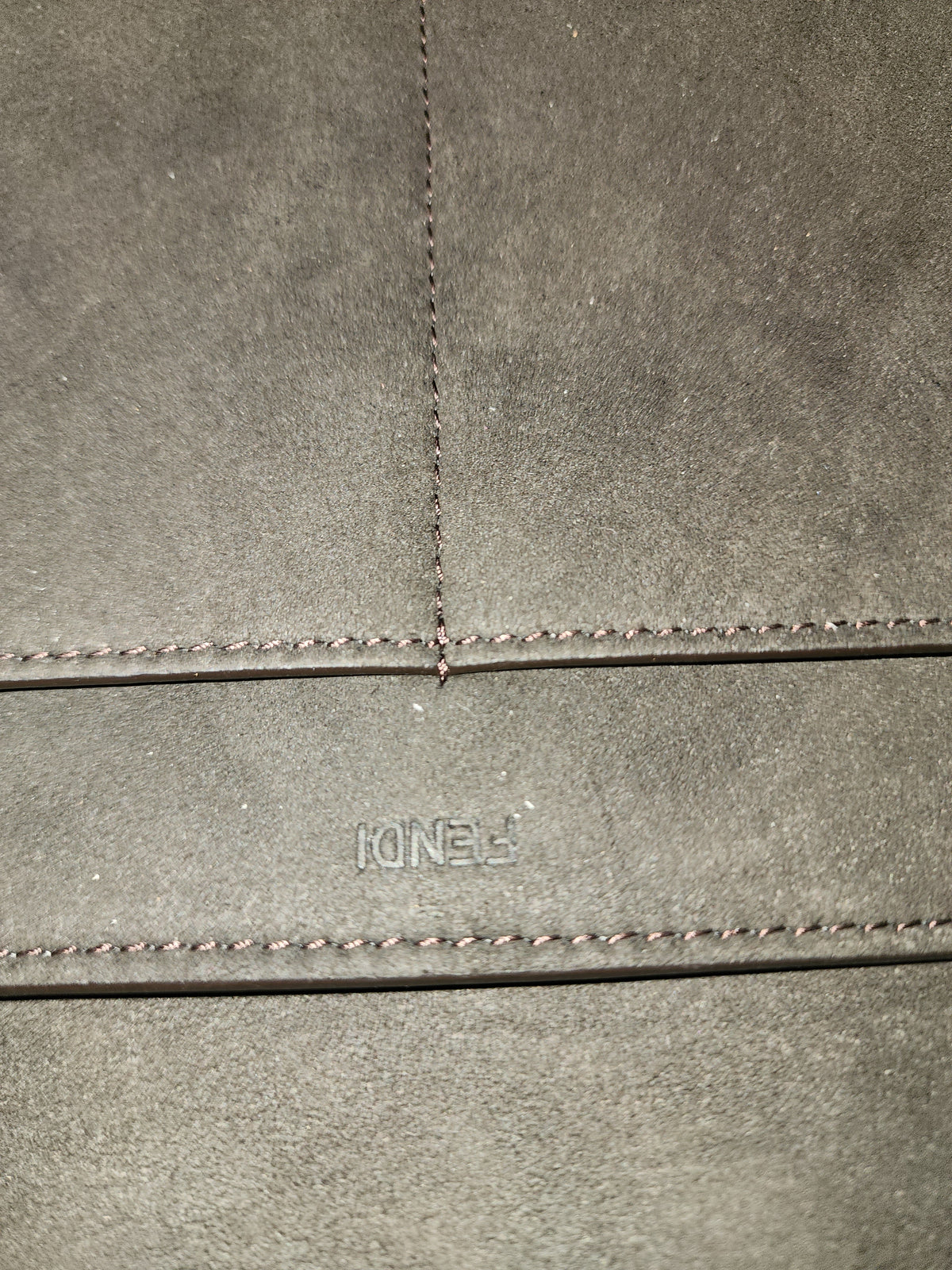 Fendi Brown Jacquard Origami Medium