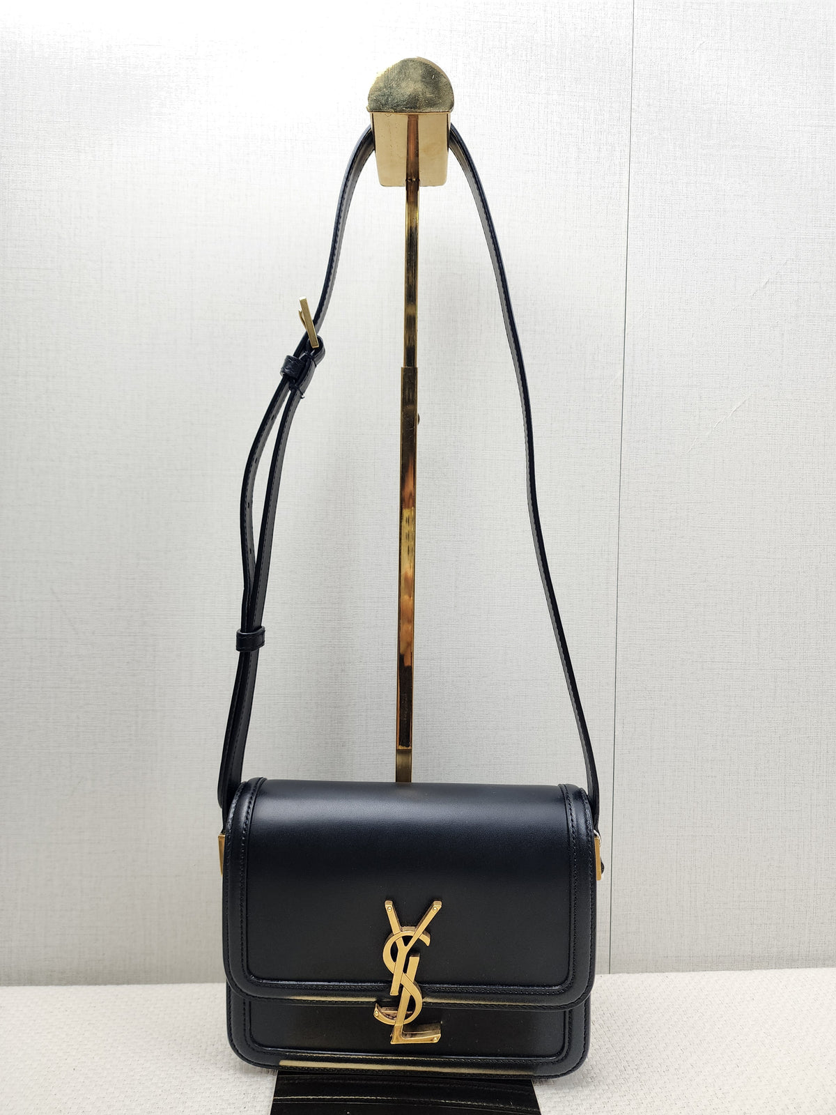 YSL Small Solferino Satchel Bag in Noir