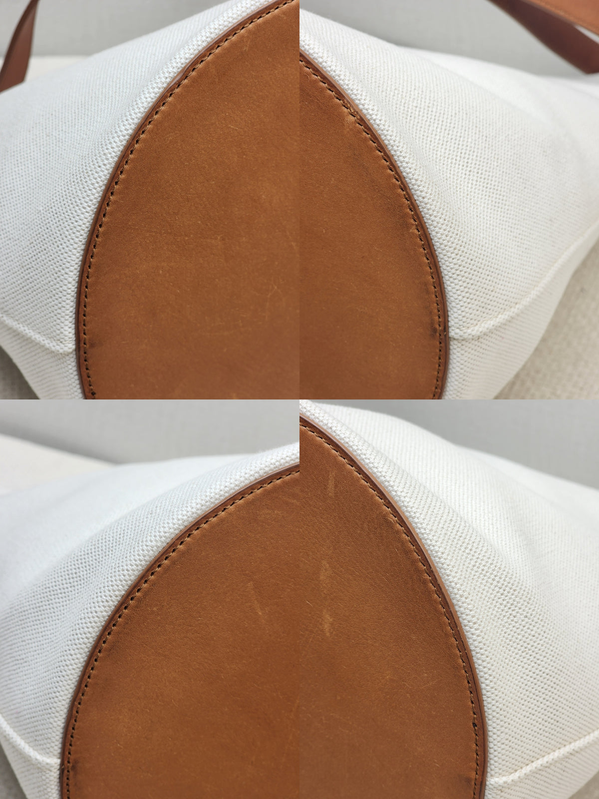 YSL Canvas Rive Gauche Bucket Bag
