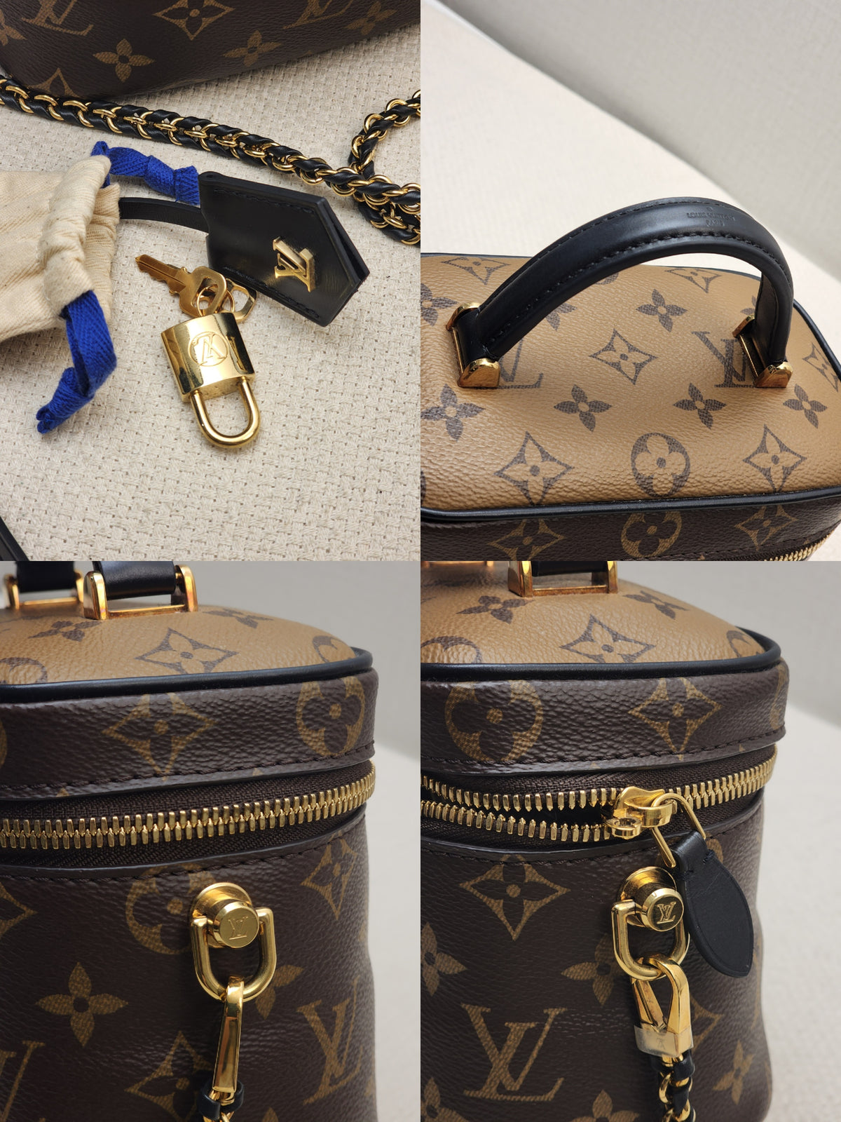 LV Reverse Monogram Vanity PM