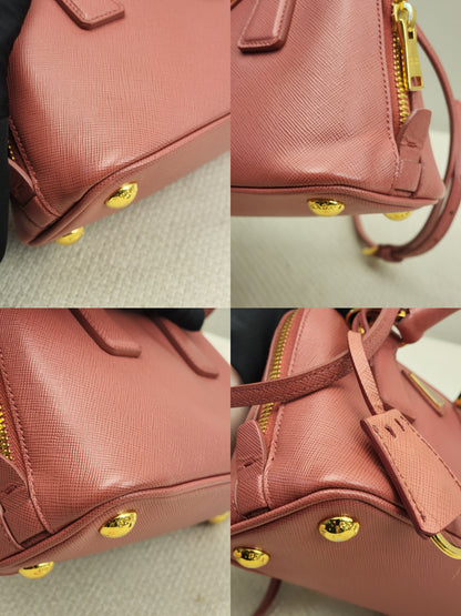 Prada Promenade Bag Saffiano Leather Mini Crossbody
