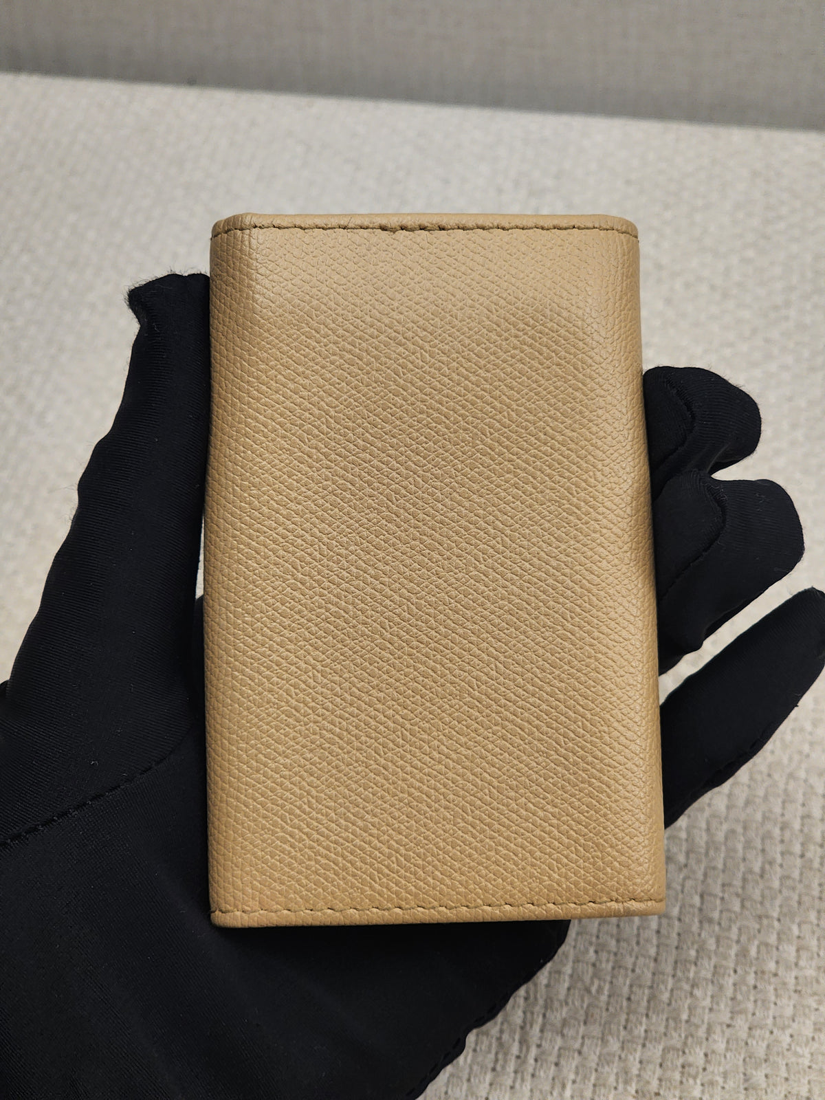 Chanel Beige Calfskin Key Pouch