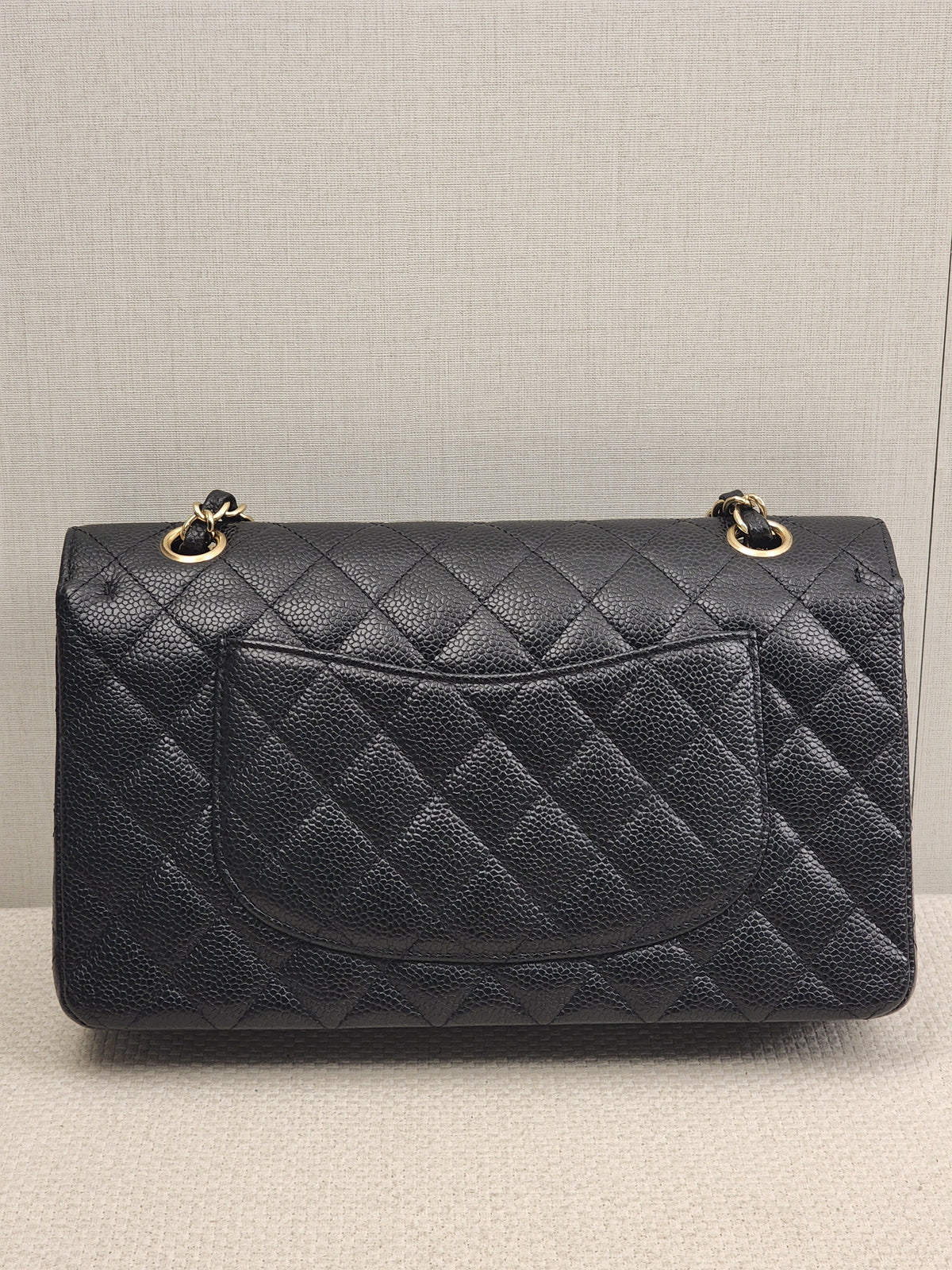 Chanel Black Caviar Medium CF (GHW)
