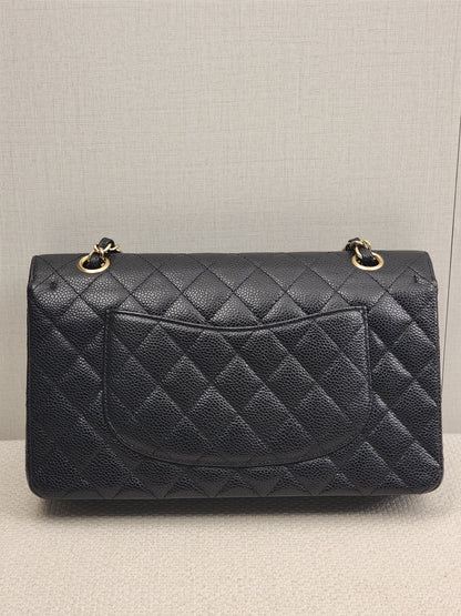Chanel Black Caviar Medium CF (GHW)