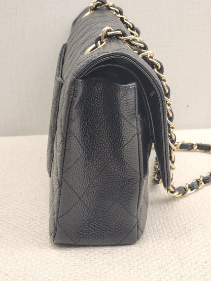 Chanel Black Caviar Medium CF (GHW)