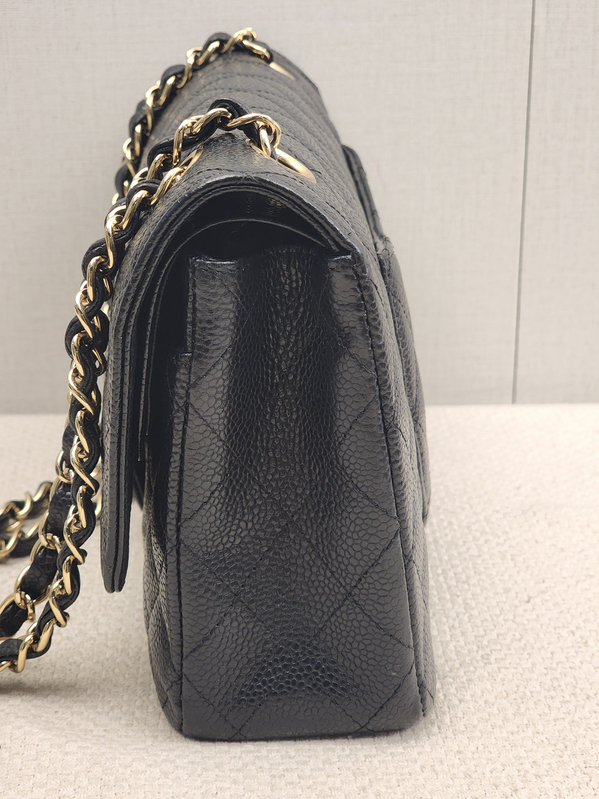 Chanel Black Caviar Medium CF (GHW)
